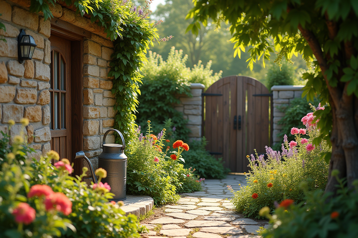 jardin curé