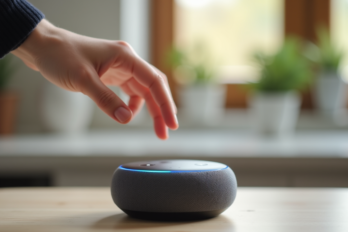 Main en gesture au-dessus d